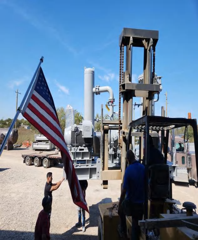 Facility installation at IPETS project site