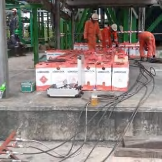 Propane discharge header equipment